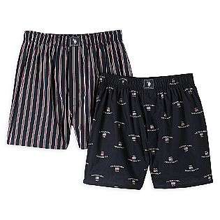 Mens Woven Boxer 2 Pack  US Polo Assn. Clothing Mens Underwear 