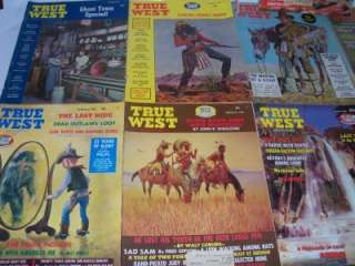   True West Magazines 1950s, 1960s, & 1970s Vintage Western Magazines