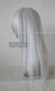 23 INUYASHA Lord Shen Mercury Lampe Long White Cosplay Party Hair wig 