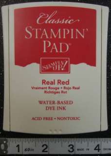 Stampin Up CLASSIC DYE STAMP PAD You choose the Color LOTS OF INK LEFT 