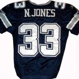 Nathan Jones #33 Cowboys Game Issued Navy Jersey (Size 44 