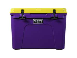 Yeti Tundra 50 Quart Cooler   Purple/Gold  