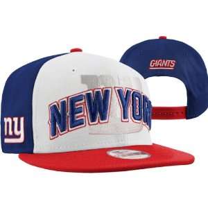 New York Giants 2 Tone New Era 9FIFTY 2012 Draft Snapback Hat  