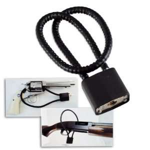  Universal 15 Keyed Safety Gun Lock Cable   Fits Pistols 