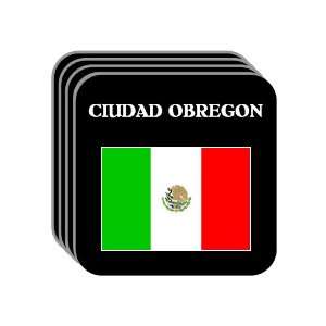  Mexico   CIUDAD OBREGON Set of 4 Mini Mousepad Coasters 