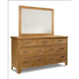  Heritage Brands Furniture Dresser & Mirror Grand Lodge 
