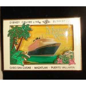  Disney Pins/DCL Mexican Riveria Ship Logo 