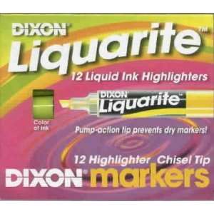  Dixon Liquarite Highlighter Markers