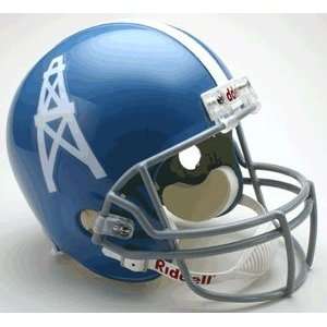 Oilers (60 62) Deluxe Replica Throwback Helmet   Sports 