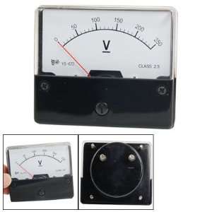   Fine Adjustable Dial Panel Meter Voltmeter DC 0 250V