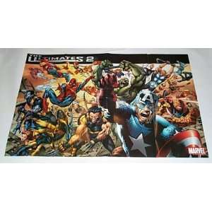   Poster Avengers/Fantastic Four/X Men/Spider man/Hulk 