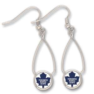    Toronto Maple Leafs French Loop Earrings