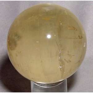   Golden Rainbow Calcite Natural Crystal Sphere China