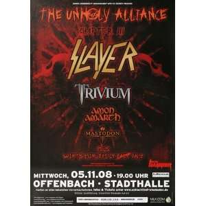  Unholy Alliance, The   Chapter III 2008   CONCERT   POSTER 