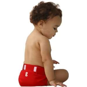  gDiapers Little gPant Good Fortune Red   Size Small 