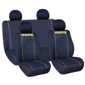 Momo Seat Covers   Black/Yellow