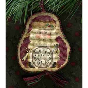  Merry Stitches (2007 Santa Ornament w/ charm)   Cross Stitch 