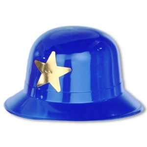 Blue Plastic Keystone Cop Hat Case Pack 192 