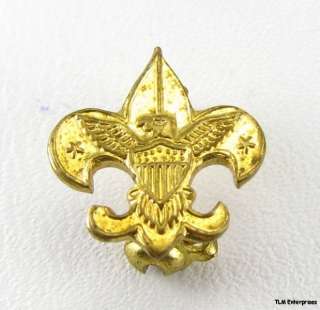 BOY SCOUTS   Vintage Tenderfoot BSA Eagle PIN Small  