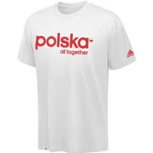 Poland Soccer adidas Soccer UEFA Euro 2012 All Together T Shirt 