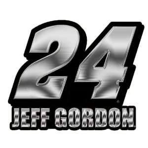 Jeff Gordon NASCAR Chrome Emblem 