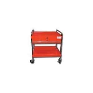  Service Cart with Locking Top and Drawer