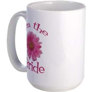 Bride Gerber Daisy Cool Large Mug by   Kitchen 