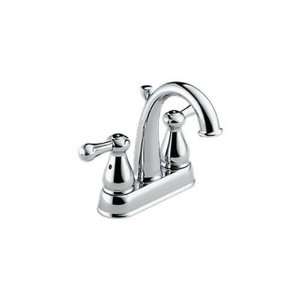  Delta 2575 Leland 2 Handle Centerset Bathroom Faucet in Chrome 2575 