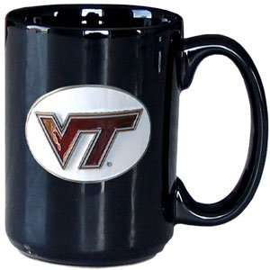  NCAA Virginia Tech Hokies Mug   Black Style Kitchen 