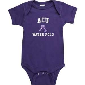   Wildcats Purple Water Polo Arch Baby Creeper