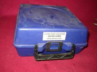 Anver Vacuum Lifters Powr Grip Flat Vacuum glass Suction Cup + case 