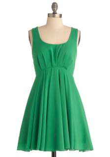 Green Summer Dress  Modcloth