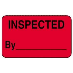   1 1/4 x 2 Production Labels   Inspected By