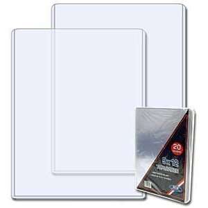  BCW 9 x 12   Prints, Photo or Document Topload Holder (20 