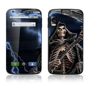  Motorola Atrix 4G Decal Skin   The Reaper Skull 