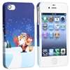 Christmas XMAS Gift Snow Santa Claus Blue Case+PRIVACY FILTER for 
