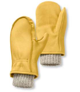 Buckskin Chopper Mitts Masks and Gloves   at L.L.Bean