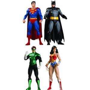    Justice League Classic Icons Series 1 Set Of 4 Toys & Games