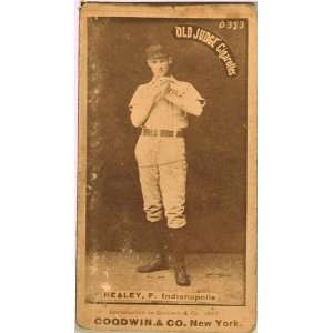   Egyptian Healey, Indianapolis Hoosiers, baseball,1887