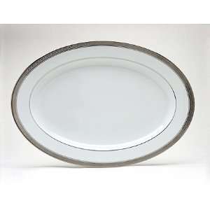 Crestwood Platinum Oval Platter 16(Lg)