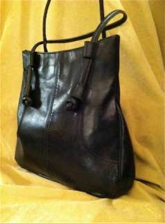Womens Vintage Don Quixote Bag Leather Handbag Purse Black Shoulder 