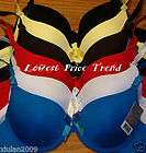   UP Bras 6 Solid Colors 32 34 36 38 B C Cup Size Sexy Wonder  