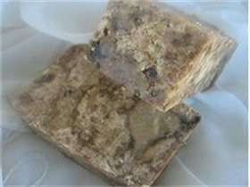 100% PURE RAW ORGANIC AFRICAN BLACK SOAP 4 oz   TRADITIONAL
