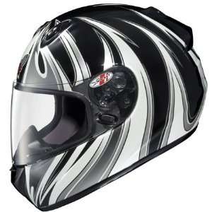   Joe Rocket RKT 101 Deviant Full Face Helmet Medium  Gray Automotive