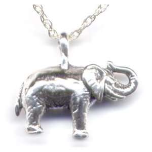  16 Elephant Chain Necklace Sterling Silver Jewelry 
