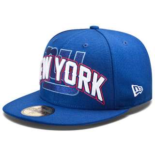 Mens New Era New York Giants Draft 59FIFTY® Structured Fitted Hat 
