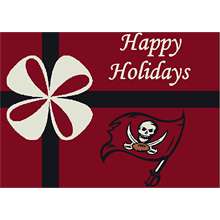  Bay Buccaneers Holiday 3 Ft. 10 In. x 5 Ft. 4 In. Rug   