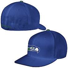 Mitchell & Ness Seattle Seahawks Fitted Throwback Hat   