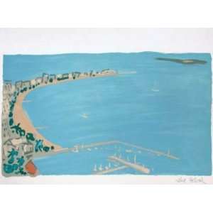  La baie de Cannes by Robert Delval, 26x20