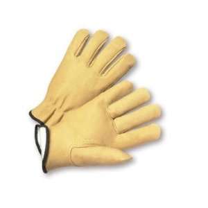 2X Premium Grade Pigskin Thinsulate Lined Drivers Gloves With Keystone 